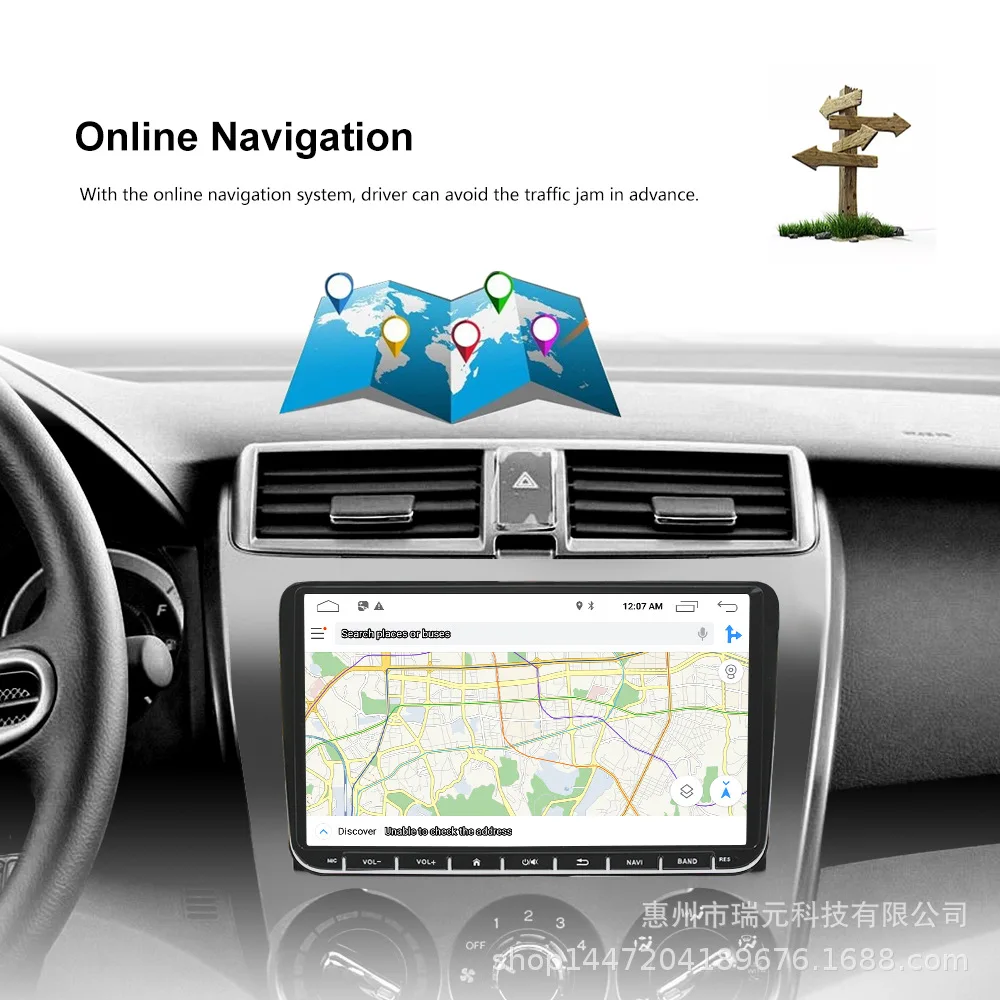 32G Автомобильный мультимедийный GPS Радио Android 2din для golf octavia vw polo СЕДАН scirocco cc bora