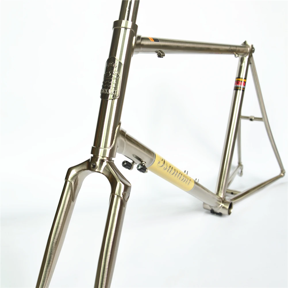 TSUNAMI Angle 520 Reynolds Minivelo велосипедная Рама с вилкой 22 &quotсуппорт тормоз 451 CR-MO