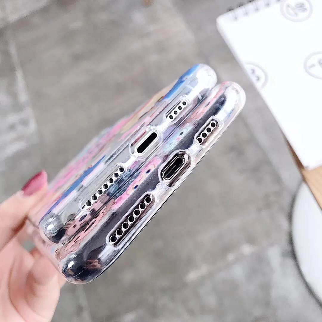 Lovely Cartoon Duffy ShellieMay Anime INS Gelatoni StellaLou cover for iPhone X 10 XS Max Xr 7 8 6 6s Plus Case Coque |