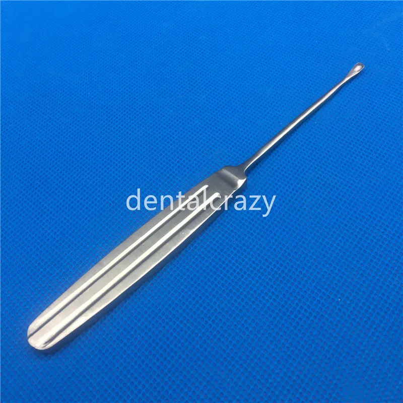 Горячая овальной формы/полые Mastoid Curette из нержавеющей стали носовые пластиковые хирургические инструменты ортопедические инструменты - Цвет: Зеленый