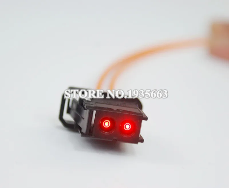 Большинство оптоволоконных кабельных разъемов штырь гнездо для Audi BMW Benz и т. д. 100