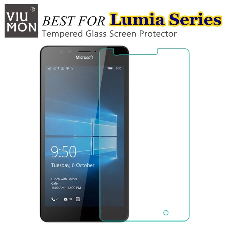Премиум Закаленное стекло пленка для Nokia Microsoft Lumia 950 950XL 650 640 640XL 630 550 530 520 Защитная