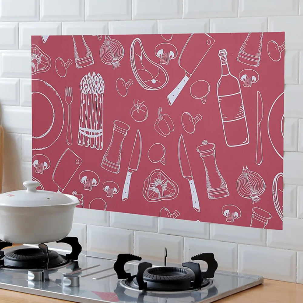 1 шт. 45x75 см DIY самоклеющиеся водонепроницаемые высокотемпературные настенные