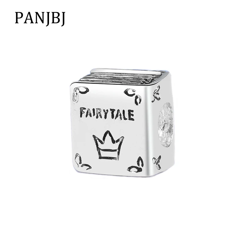 Новинка, оригинальная подвеска-книга из сплава с бусинами и сказочными сказками, подходит для браслета, ожерелья, Женские Ювелирные изделия DIY