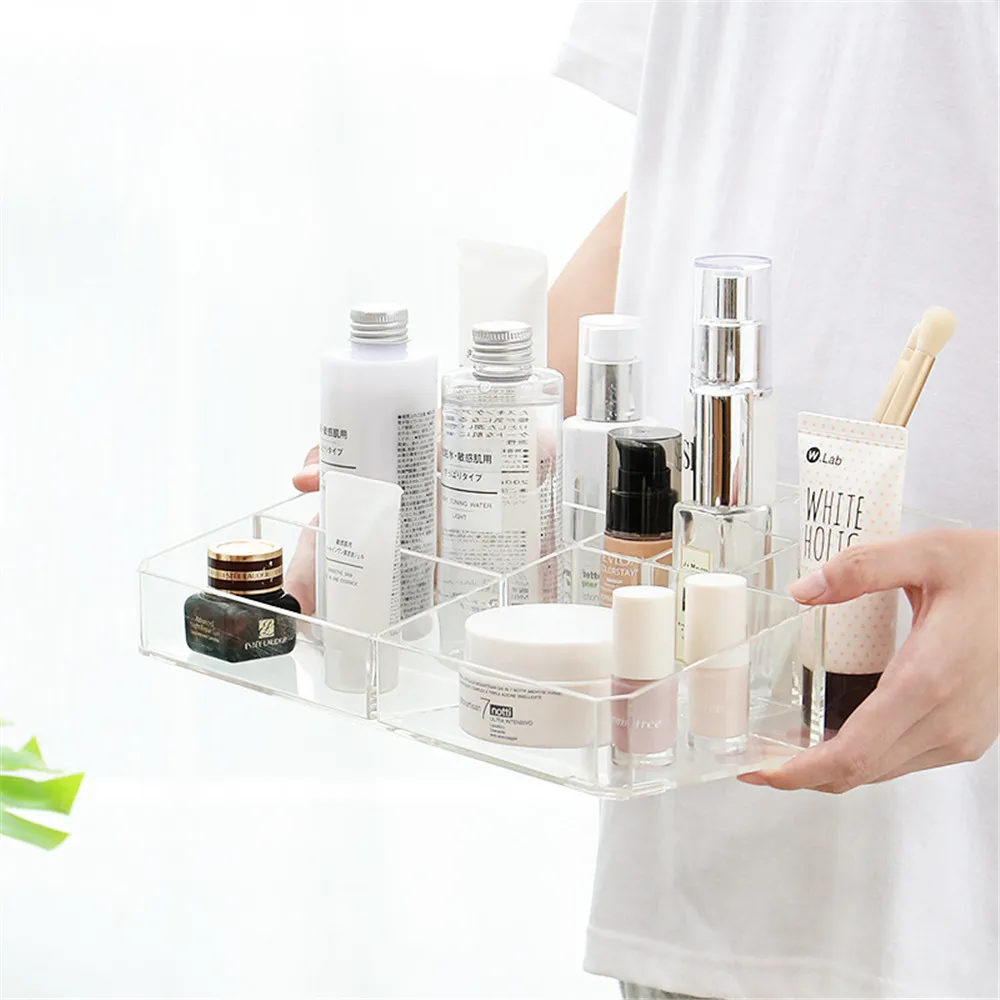 Акриловый Органайзер для макияжа коробка помады парфюма чехол хранения