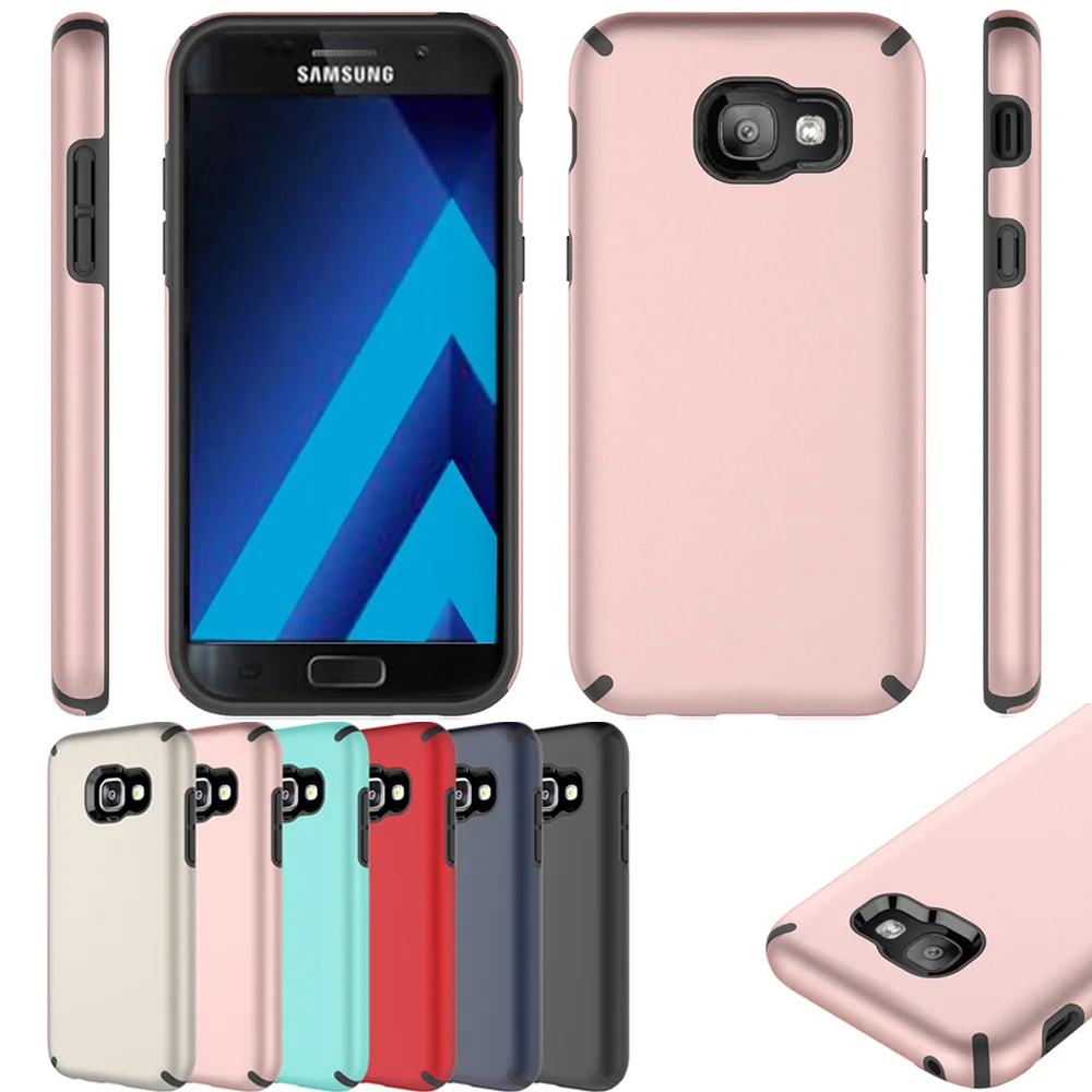Двухслойный Гибридный Прочный чехол для Samsung Galaxy A5 2017 A520 A520F ударопрочный с полным