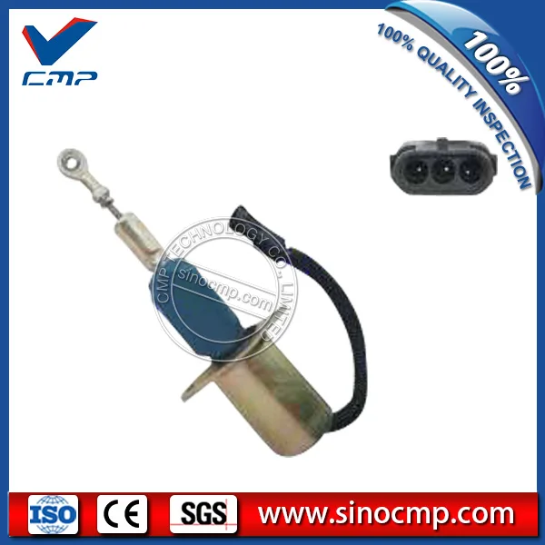 

SINOCMP топливный стоп соленоид 3930234 для cummins 6CT 8.3L экскаватора