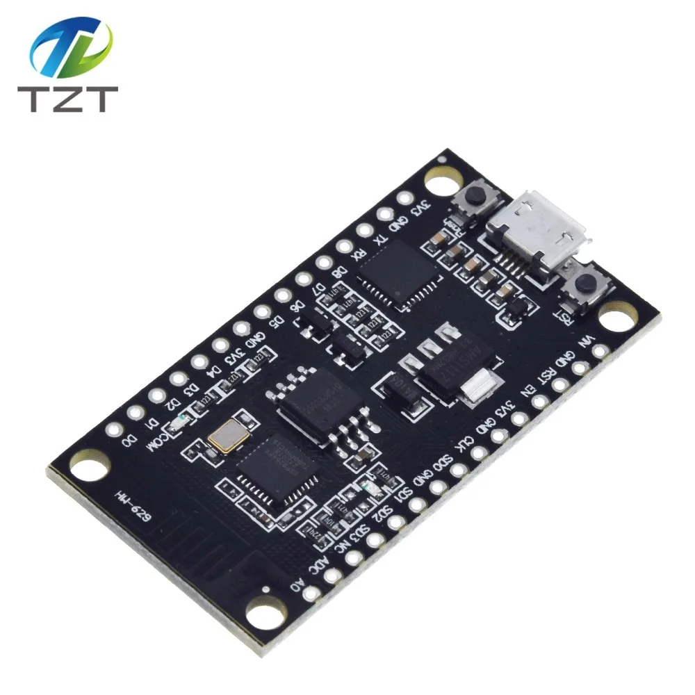 Беспроводной модуль CP2102/CH340 NodeMcu V3 V2 Lua wifi Интернет вещей макетная плата на основе ESP8266 ESP-12F с pcb антенной