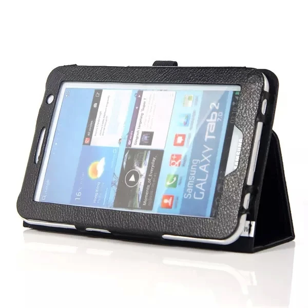 Роскошный флип чехол с рисунком личи для Samsung Galaxy Tab 2 7 0 P3100 p3110 P3113 планшета + пленка
