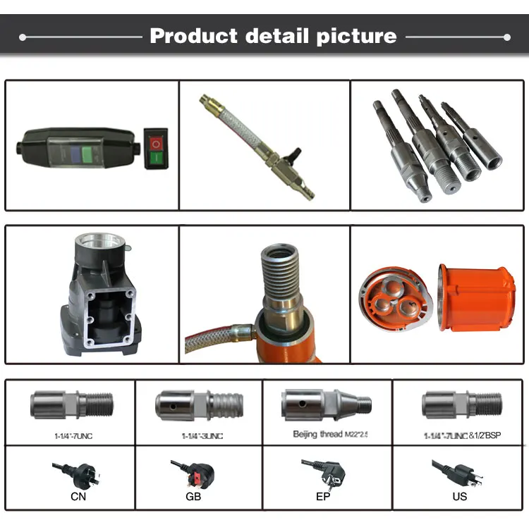 48 Hours Delivery 220V EU Standard CAYKEN Gearbox with liquid oil immersed diamond core drill machine SCY-2020/3EBS | Инструменты