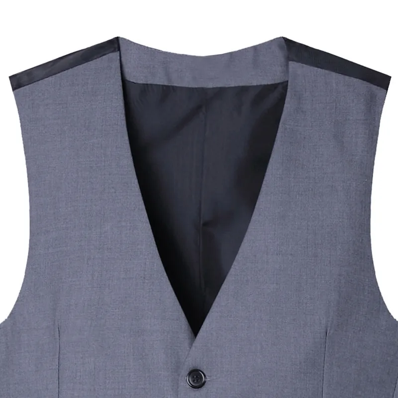 Новое поступление мужской жилет для костюма Бекхэм Бэкхэм Мужской Повседневный