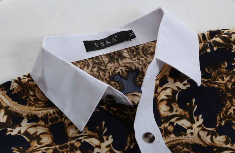 Модные брендовые мужские Рубашки для мальчиков лето Винтаж Slim Fit Футболка с