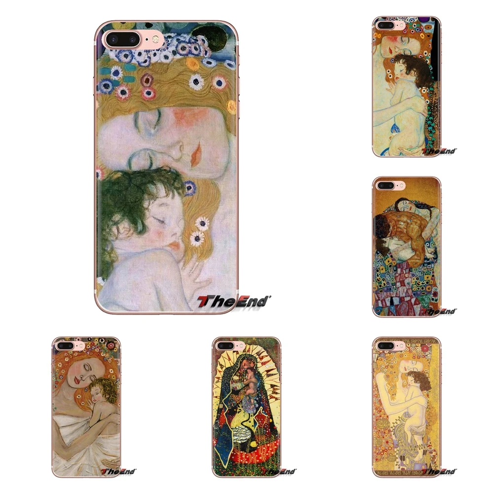 Чехол для телефона с рисунком мамы и ребенка Klimt сумка Huawei Nova 2 3 2i 3i Y6 Y7 Y9 Prime Pro GR3 GR5