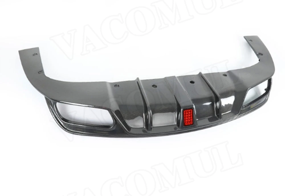 Углеродного волокна задний спойлер диффузор для Benz cla Class W117 CLA200 CLA250 CLA260 CLA45 2013- с светодиодный свет