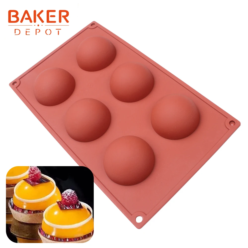 BAKER DEPOT силиконовая форма для формы для изготовления мыла, шоколада, круглая форма для выпечки торта, Форма мыла ручной работы для пудинга и желе, форма для выпечки кондитерских изделий - Цвет: CDSM-761