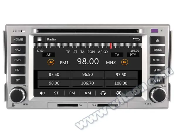 Автомобильный DVD GPS WITSON для HYUNDAI SANTA FE/ELANTRA с защитным экраном + 1080P DSP WiFi 3G DVR хорошая