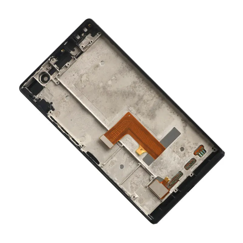 5 &quotмонитор Стекло Панель для huawei Ascend P7 ЖК-дисплей дисплей с рамкой Сенсорный