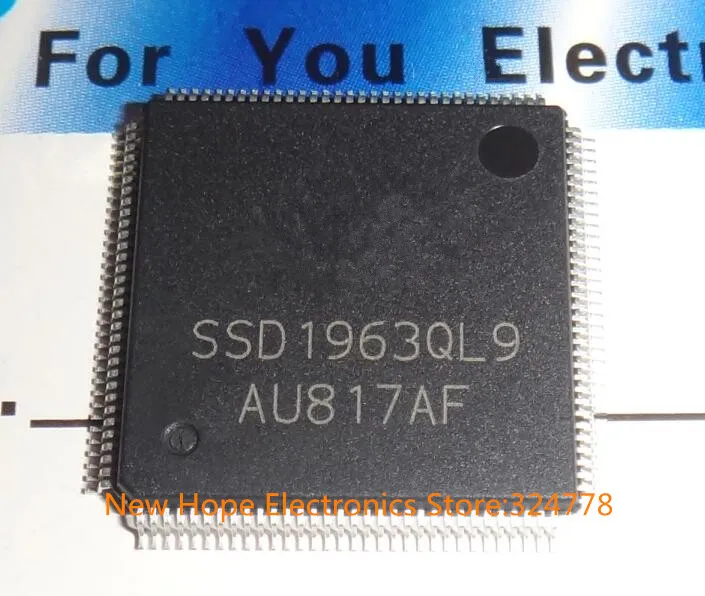 Новый оригинальный чип контроллера дисплея hope SSD1963QL9 ssdтогда QFP128 | Электронные