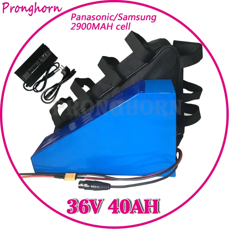Аккумулятор для электровелосипеда Samsung/Panasonic 36 В 40 А · ч 1800 Вт|Батарея