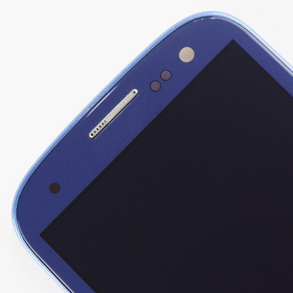 Для Samsung Galaxy S3 Neo ЖК сенсорный экран дигитайзер в сборе рамка для i9300 дисплей i9301