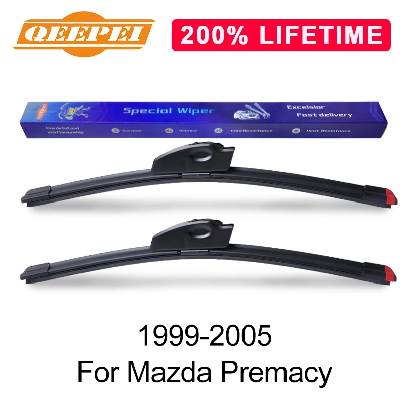 Сменная Щетка стеклоочистителя QEEPEI для Mazda CX7 1999-2005 силиконовая резина