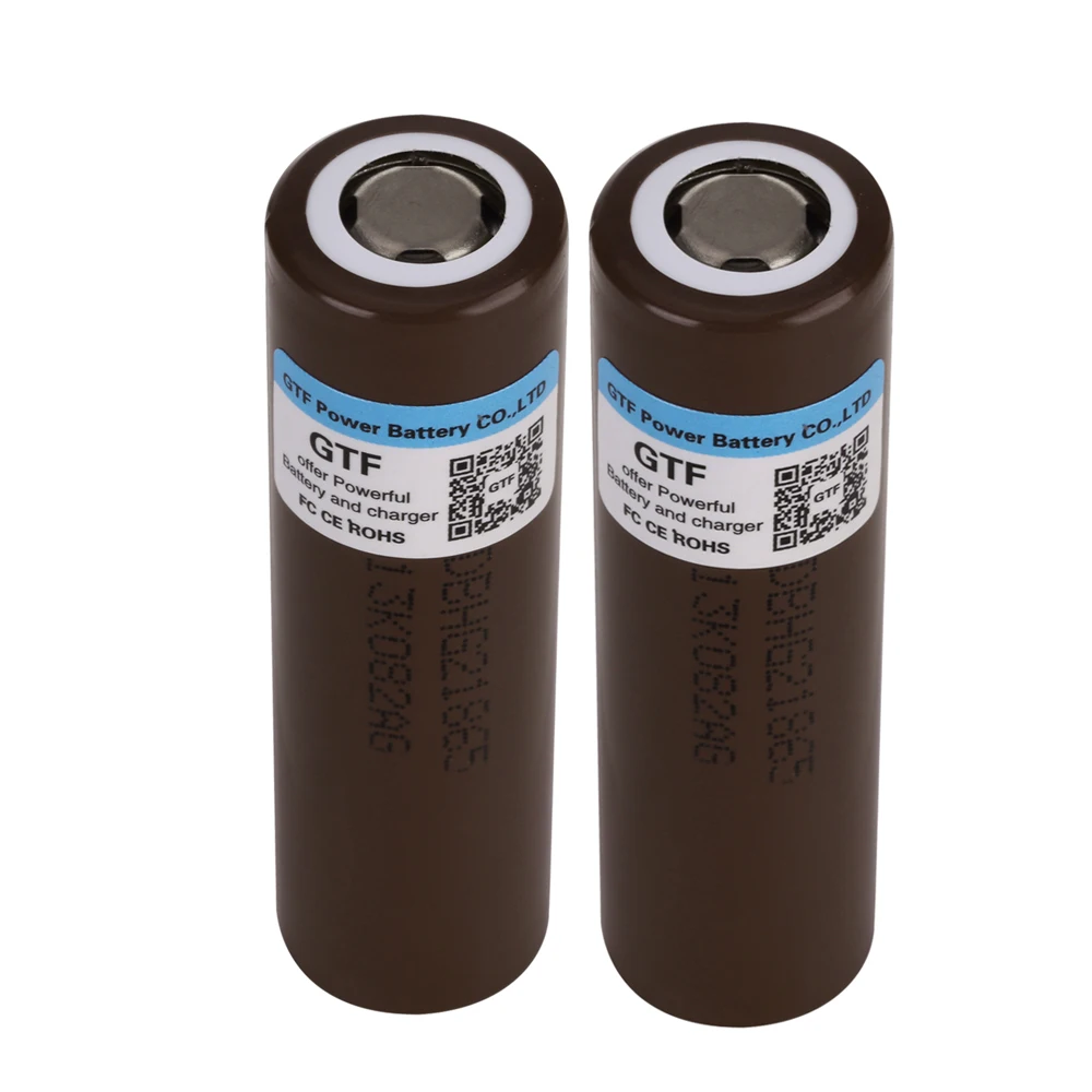 GTF 3 7 V 18650 литий-ионная Батарея HG2 3000 mAh Перезаряжаемые для электронных сигарет 30A