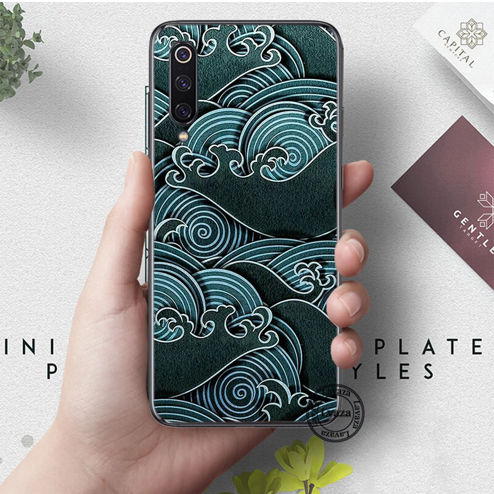 Японский стиль Японский силикон чехол для Xiaomi Mi 5X6 6X8 9 SE 9T Pro CC9E CC9 A3 F1 A1 A2 Lite MAX 3 - Цвет: 10