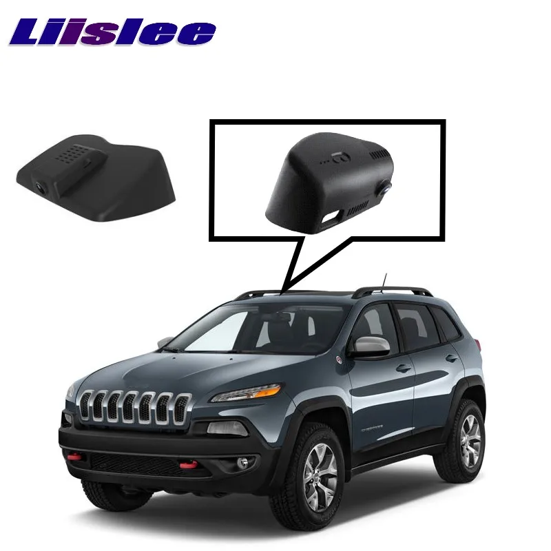 Автомобильный видеорегистратор LiisLee с Wi-Fi для Jeep Cherokee KL 2013 ~ 2017 | Автомобили и