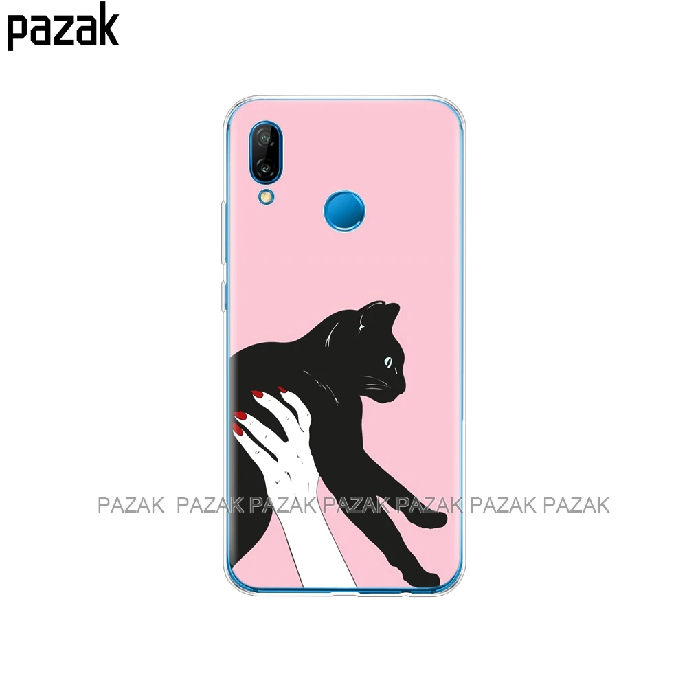 Силиконовый чехол для huawei nova 3 3i 3e чехол для телефона мягкий tpu чехол для nova 3 nova 3i INE-LX2 INE-LX9 funda задняя крышка чехол бампер - Цвет: 61458