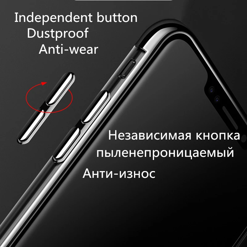 SYCASE покрытие Мягкий ТПУ чехол для huawei Honor 8X ультра тонкий прозрачный блестящий |
