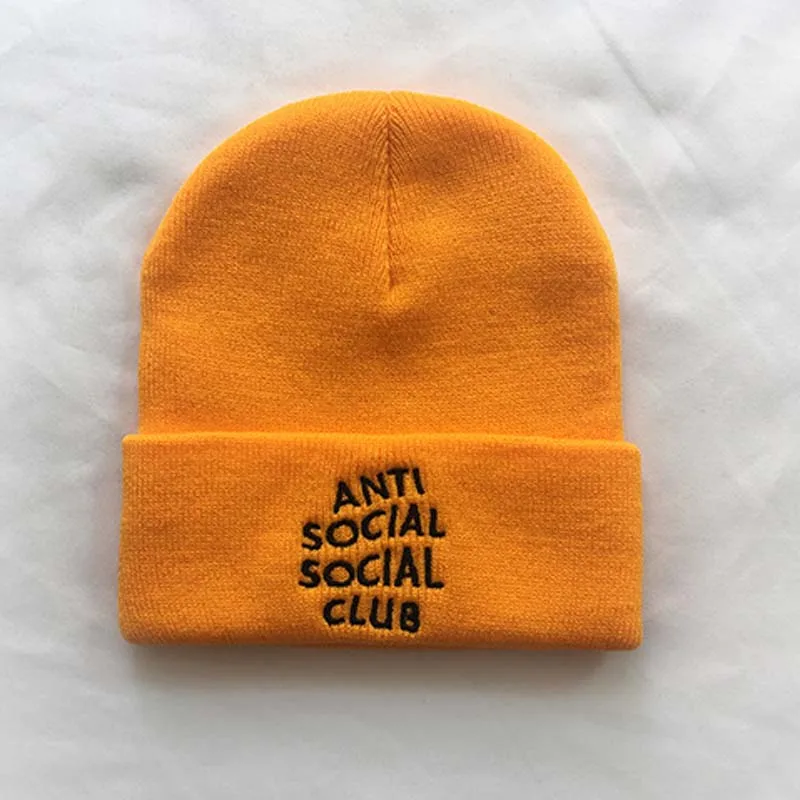 R Hot Billie Eilish Beanies for Girls Boys Casual Embroidery Knitted Winter Hat Plain Blank Men Women Hip-hop Skullies Bonnet Cap - Цвет: R