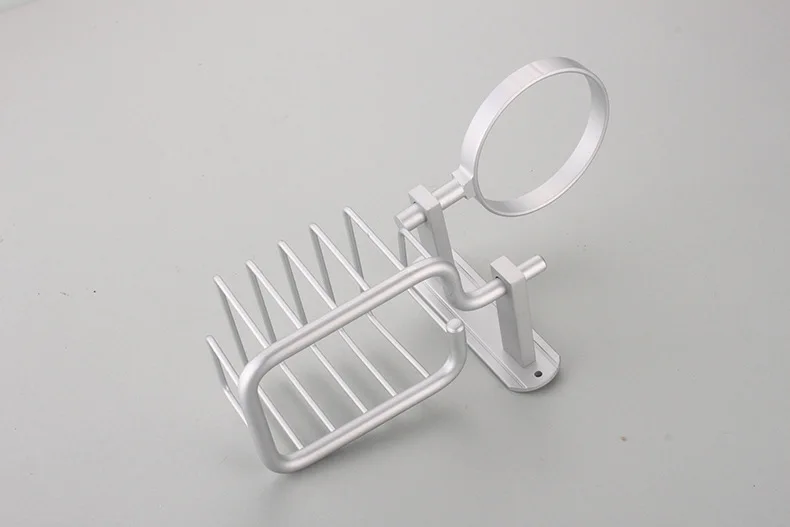 1PC Bathroom Accessories Space Aluiminum Toilet Brush Set with Shelf WC Basket tTilet Holder NG 006 | Дом и сад
