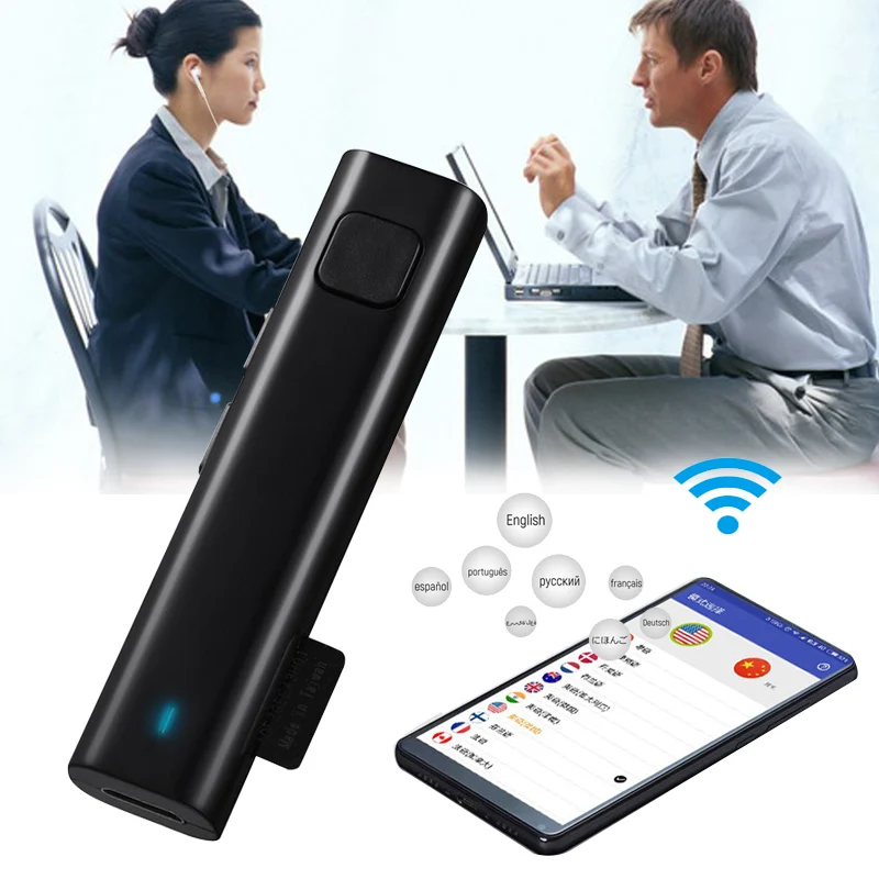 Портативный смарт переводчик Voice Instant Traductor для бизнес обучения путешествия Traducteur