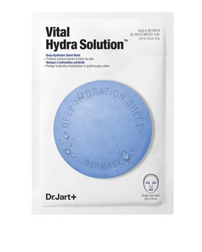 Dr. Jart + Dermask водная струя Успокаивающая Гидра раствор Корейская маска для лица 3 шт