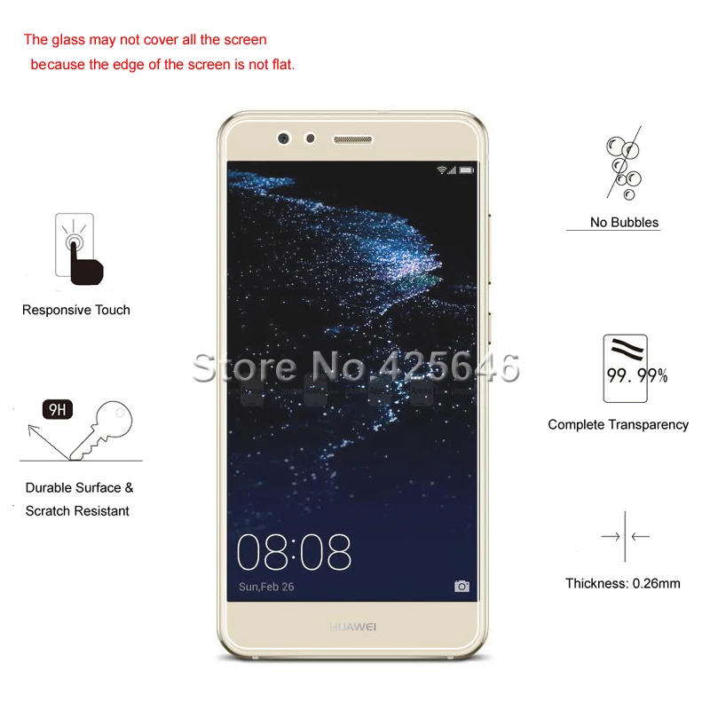 2 шт для huawei P10 Lite стекло 2.5D защитное Премиум Закаленное стекло для huawei P10 Lite Защитная пленка для экрана