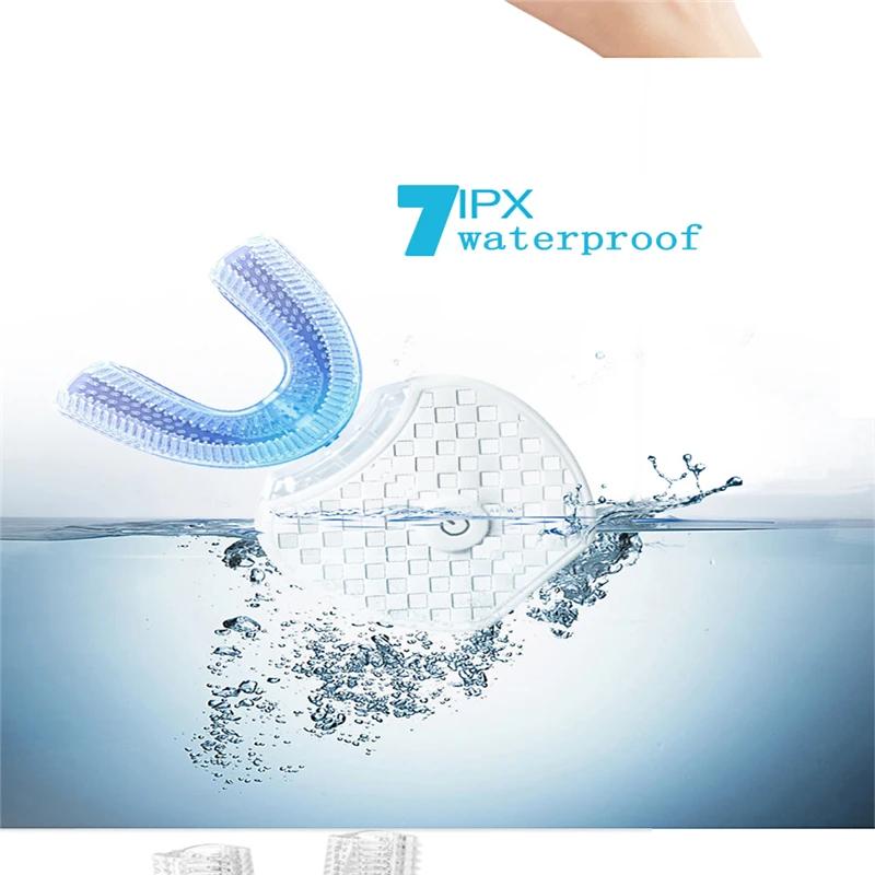 Звуковая автоматическая электрическая зубная щетка 360 градусов отбеливание