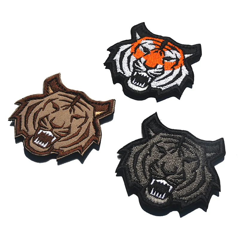 

Hot 1pc Badge Animal Pattern Embroidery DIY Apparel Hook And Loop Fastener Armband Clothes Backpack Hat Patch