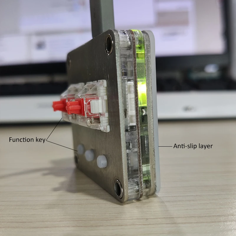 Осу! Механическая мини клавиатура с RGB подсветкой вишневый ящик переключатель