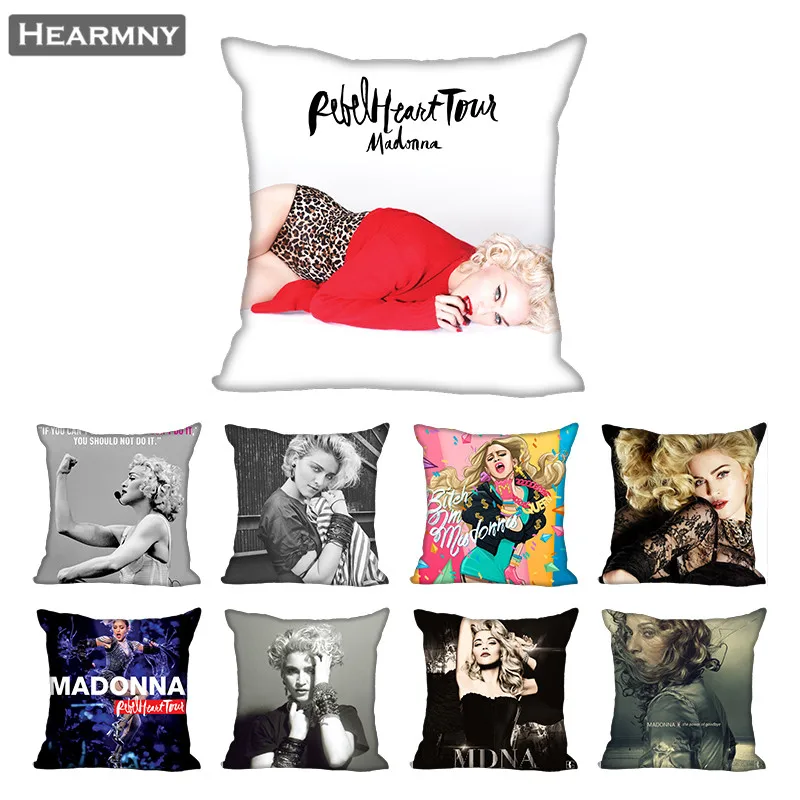 Чехол для подушки Madonna дома декоративный чехол на Невидимый молнии s 40X40