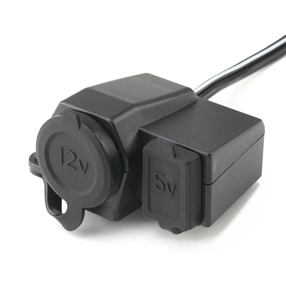 Водонепроницаемый разъем питания usb для мотоцикла 12В прикуриватель 5В USB порт