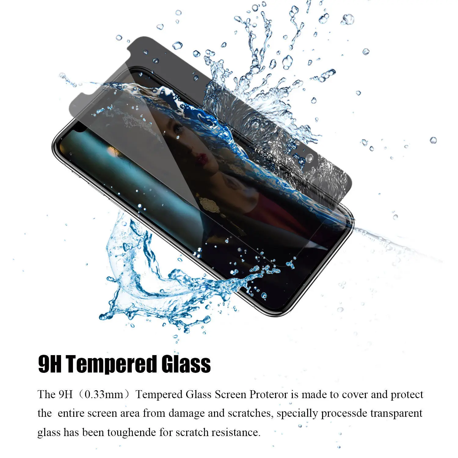 Anti Spy Tempered Glass For iPhone 7 6 6S 8 Plus X XS XR Privacy Screen Protector Film Max Protective | Мобильные телефоны и