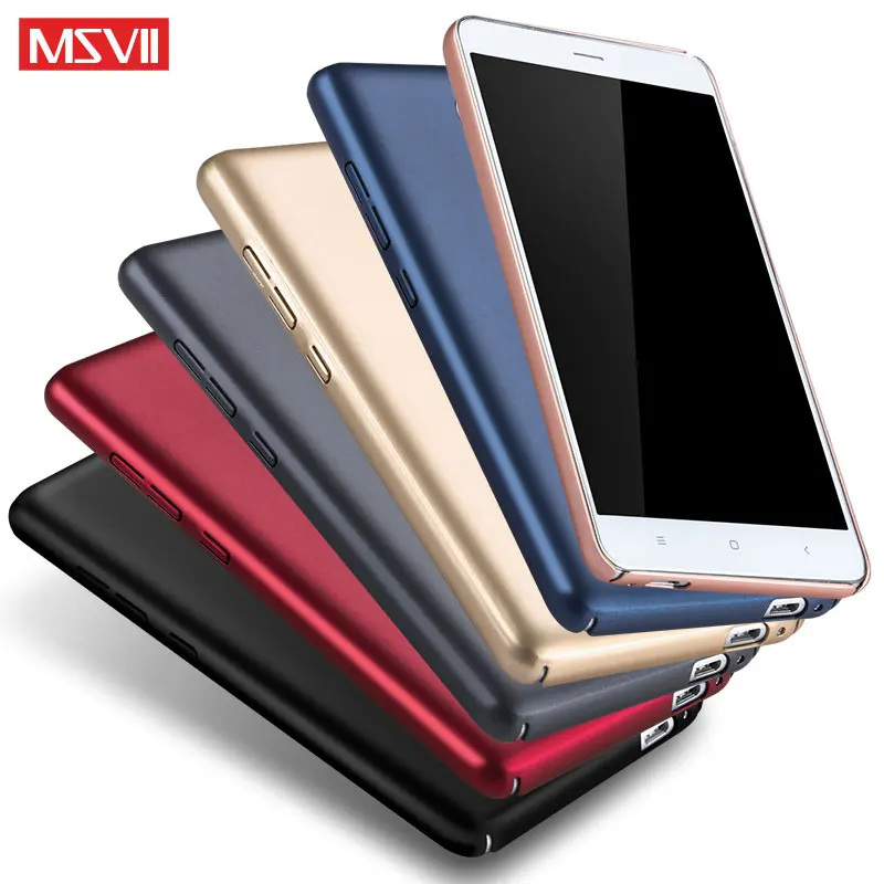 Чехол для Xiaomi Redmi Note 3 MSVII тонкий матовый чехол Pro жесткий Xiomi Note3 |