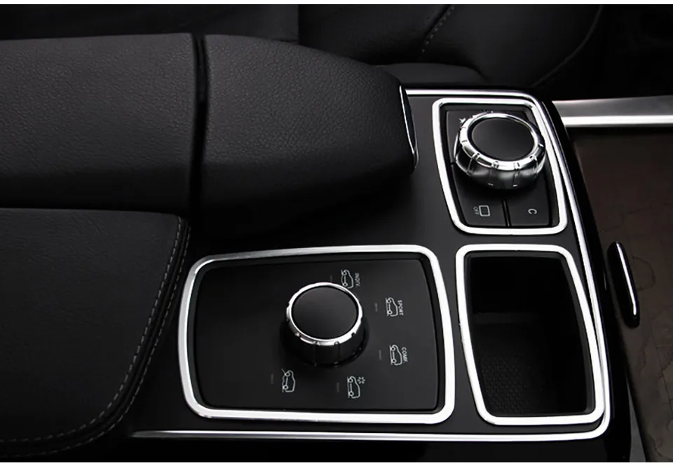 Автомобильная центральная консоль Планки Рамка для Mercedes Benz GLE coupe c292 W166 350d ML320 350 2012 GL450 x166 GLS amg аксессуары