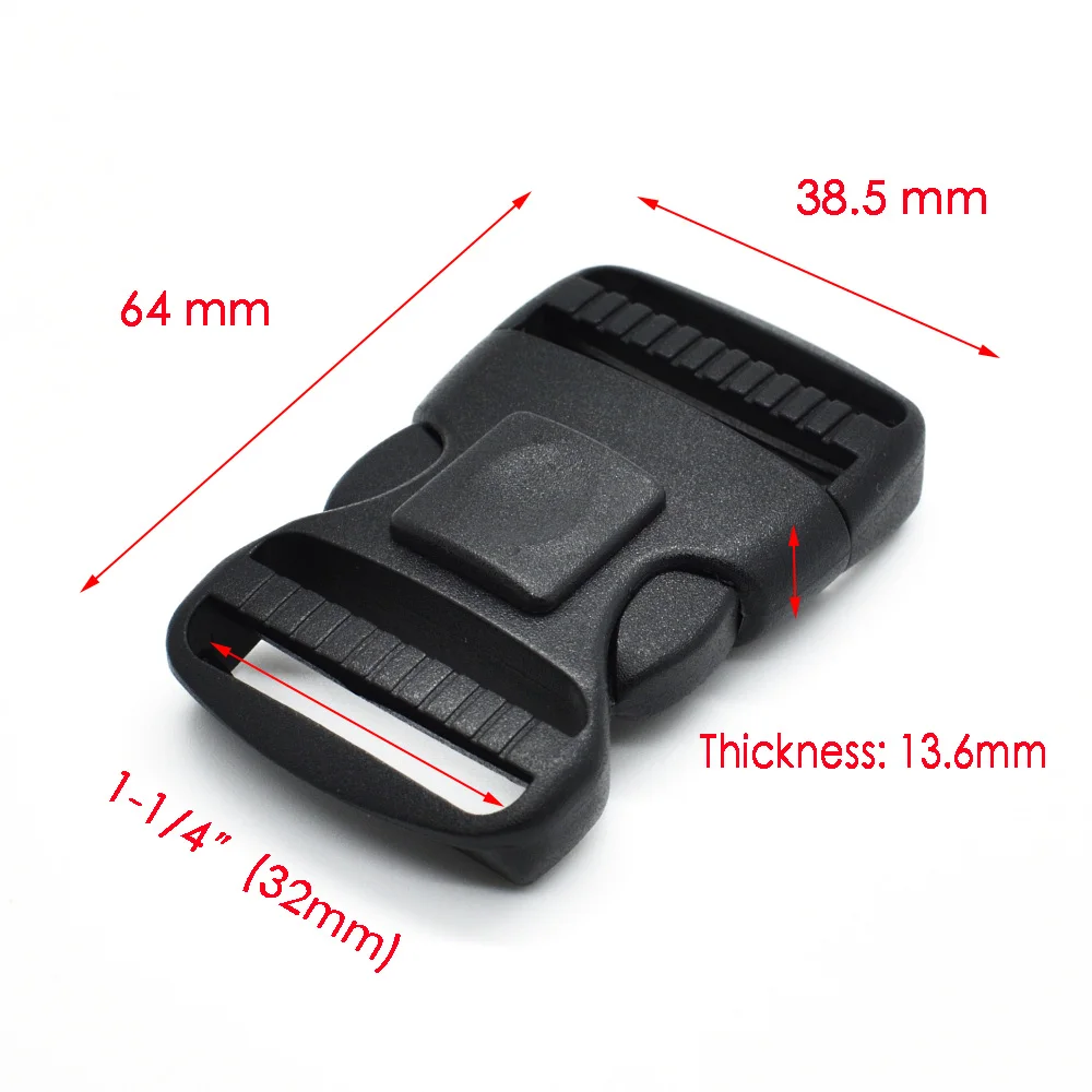 Пластиковые двойные регулируемые боковые пряжки для тактического рюкзака | Дом и