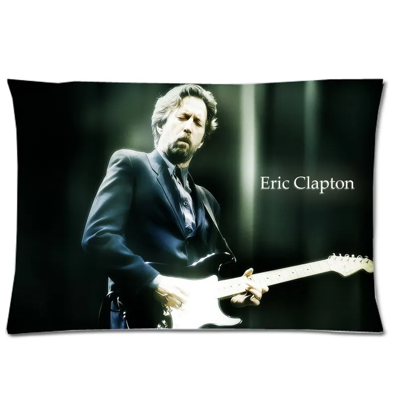 Эрик Патрик Клэптон двухсторонняя подушка с принтом чехол Прямоугольная