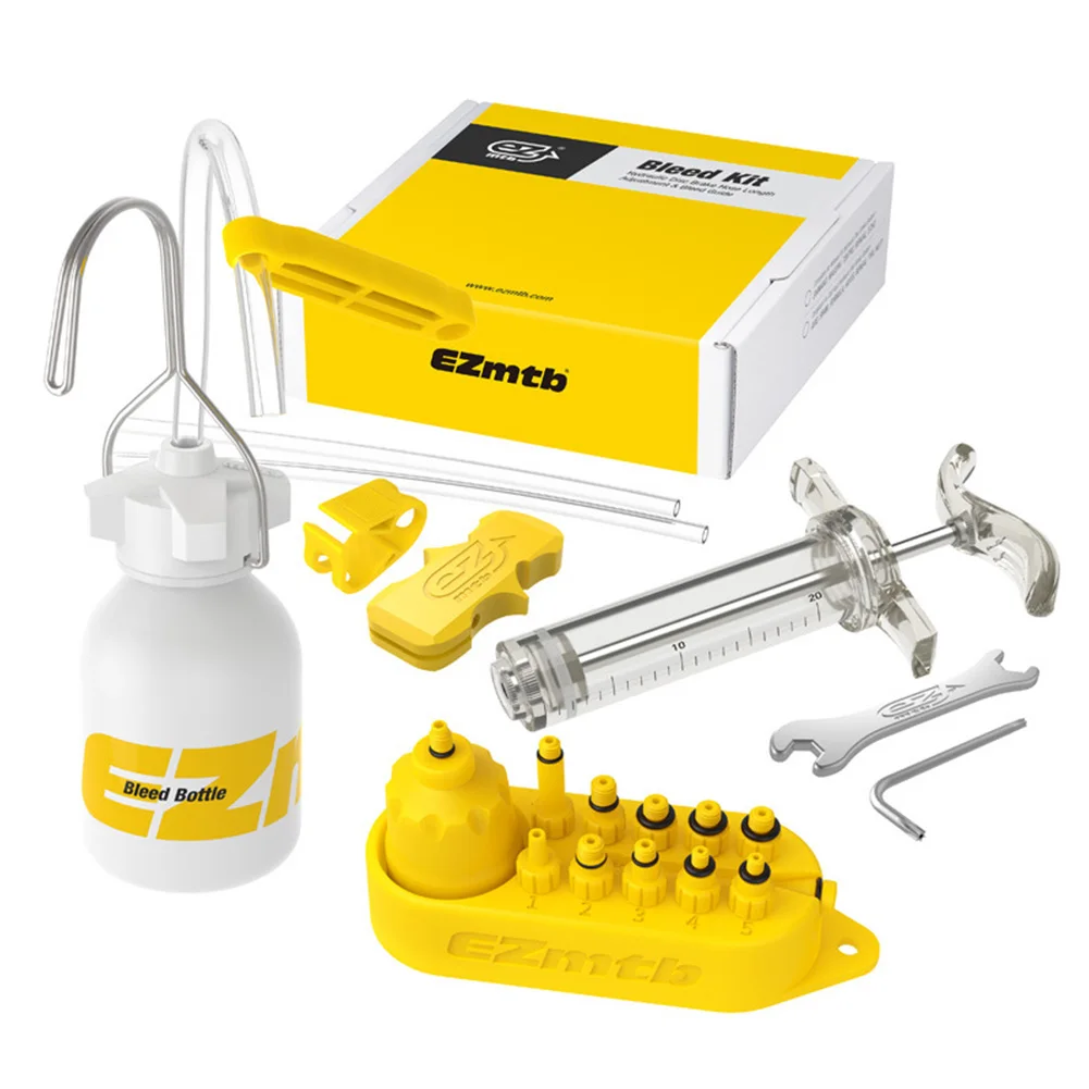 Диск для прокачки тормозов Комплект Ремонт велосипед инструмент Открытый