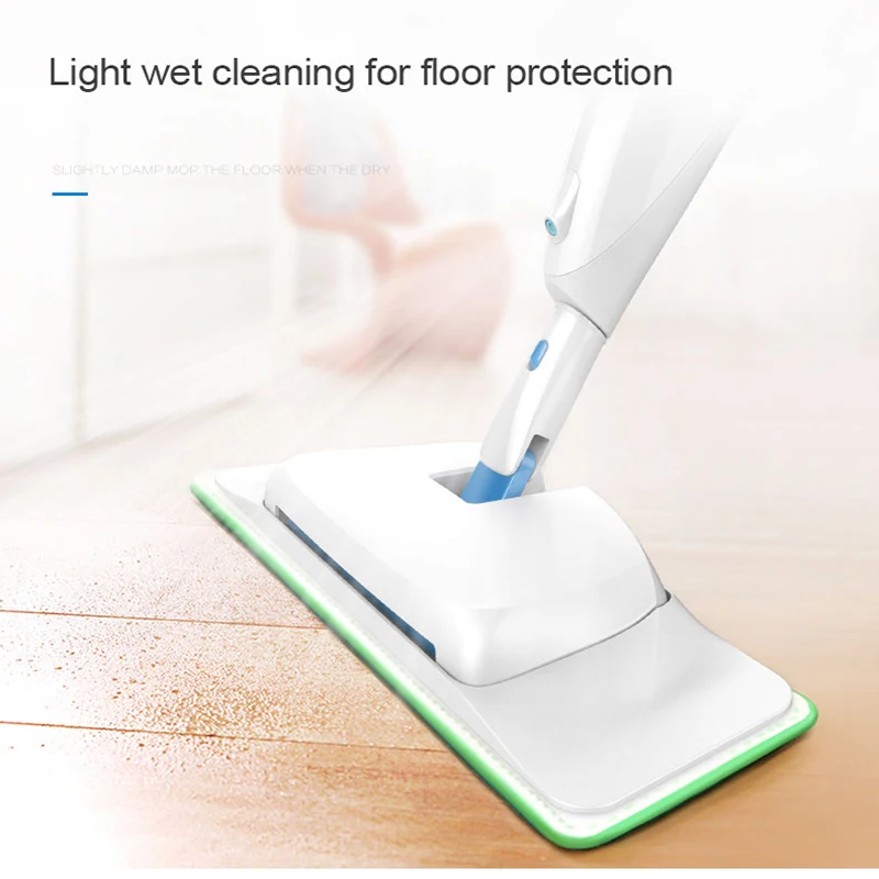 Нескольких 3 в 1 Push Тип Sweeper Нержавеющая сталь уборочная машина с спрей и тряпка из
