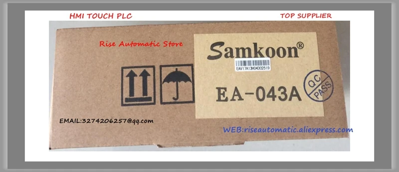 EA 043A EA043A 4 3 дюймов HMI Сенсорный экран 480*272 в новой коробке|Кронштейны| |