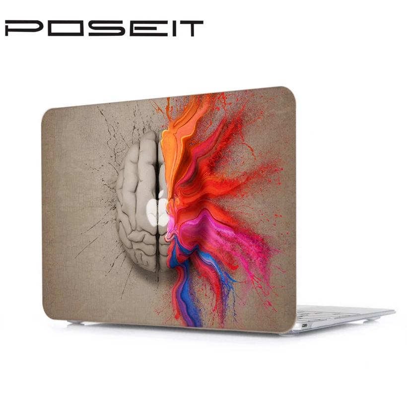 Новинка 2019 чехол для ноутбука 3 в 1 + клавиатуры пленка экрана Alppe Macbook Pro Touch Bar Air 11 12