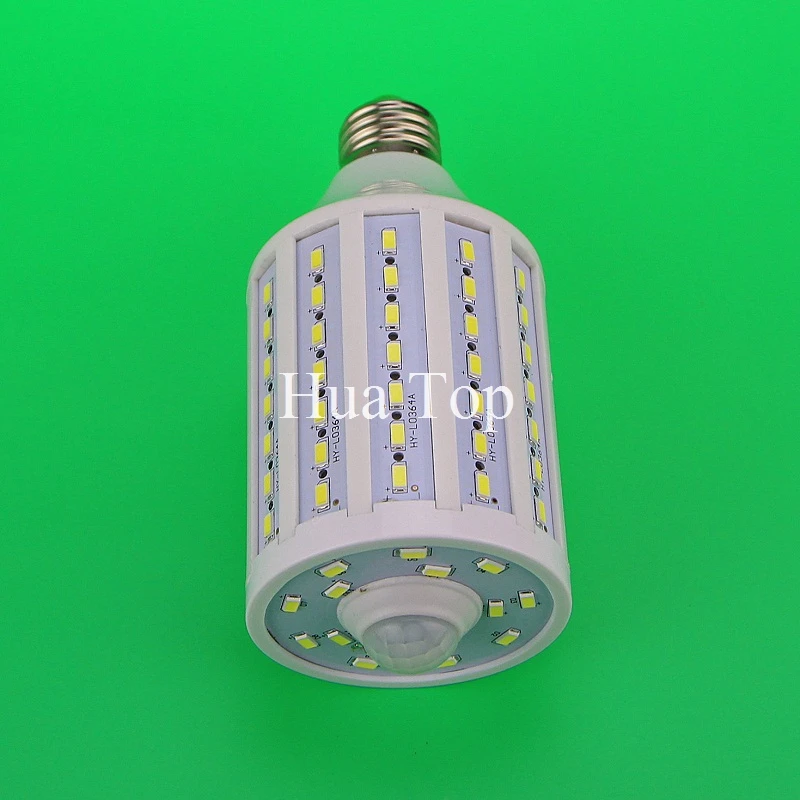 25 Вт intellgent движения LED SMD 5730 чип 98 E27 B22 E14 ПИР Инфракрасный Главная свет крыльцо ампулы индукции тела энергосберегающие лампы